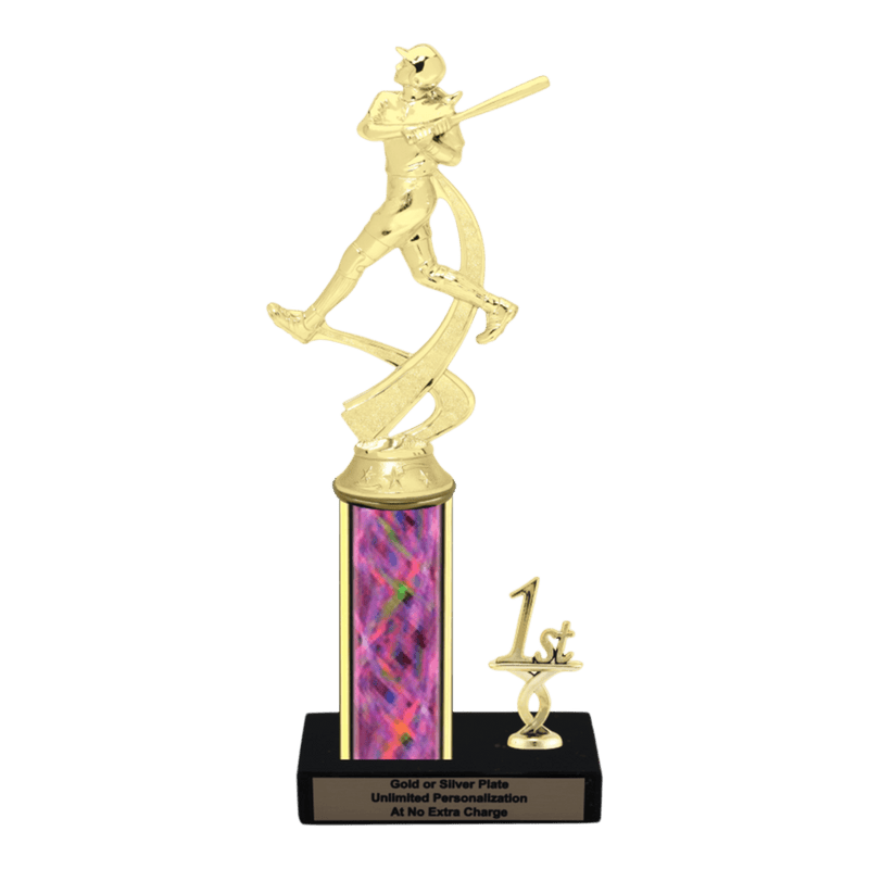 Custom Softball Trophy - Type L Series 2MF4502 - Anderson Trophy Co.