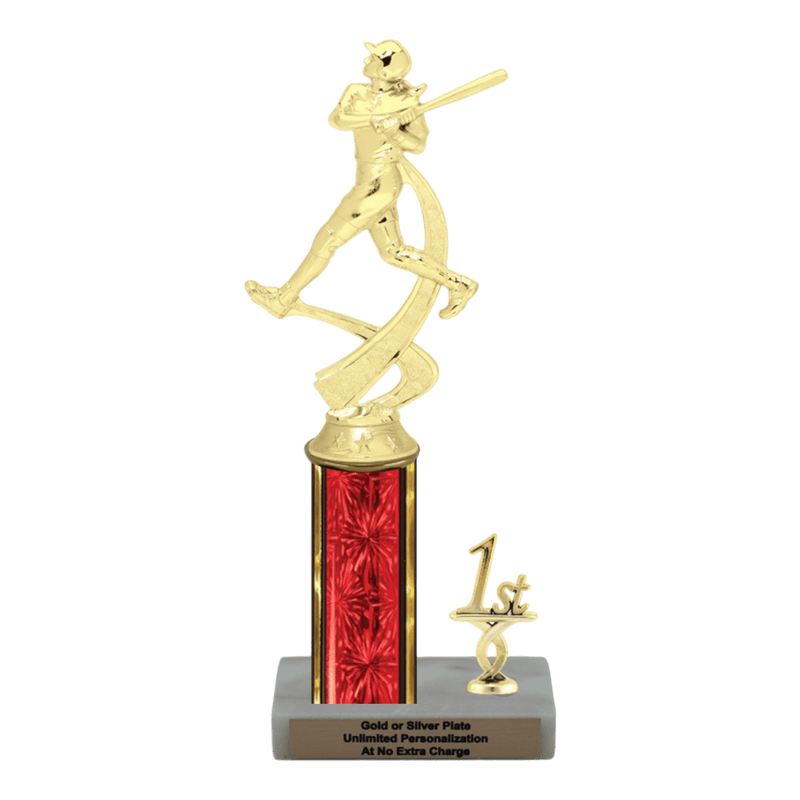 Custom Softball Trophy - Type L Series 2MF4502 - Anderson Trophy Co.