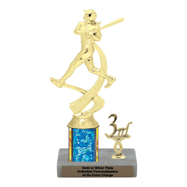 Custom Softball Trophy - Type L Series 2MF4502 - Anderson Trophy Co.