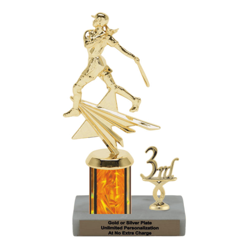 Custom Softball Trophy - Type L Series 32520 - Anderson Trophy Co.