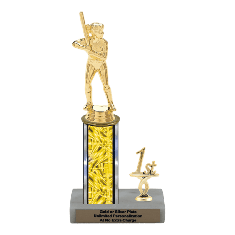 Custom Softball Trophy - Type L Series 3520 - Anderson Trophy Co.