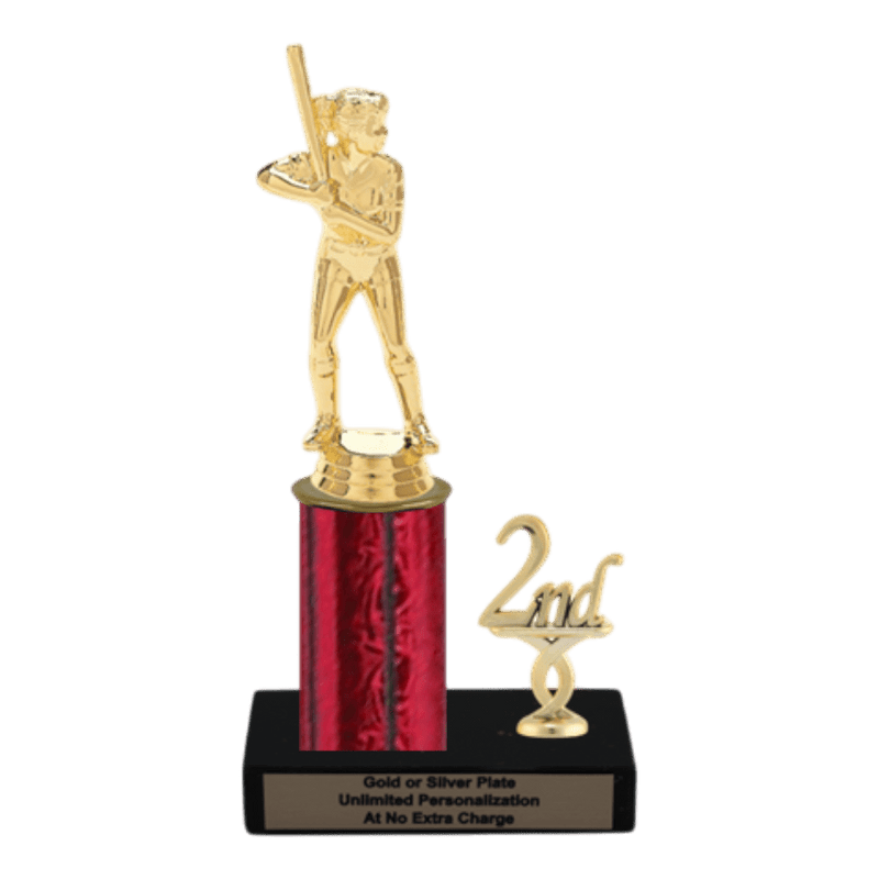 Custom Softball Trophy - Type L Series 3520 - Anderson Trophy Co.