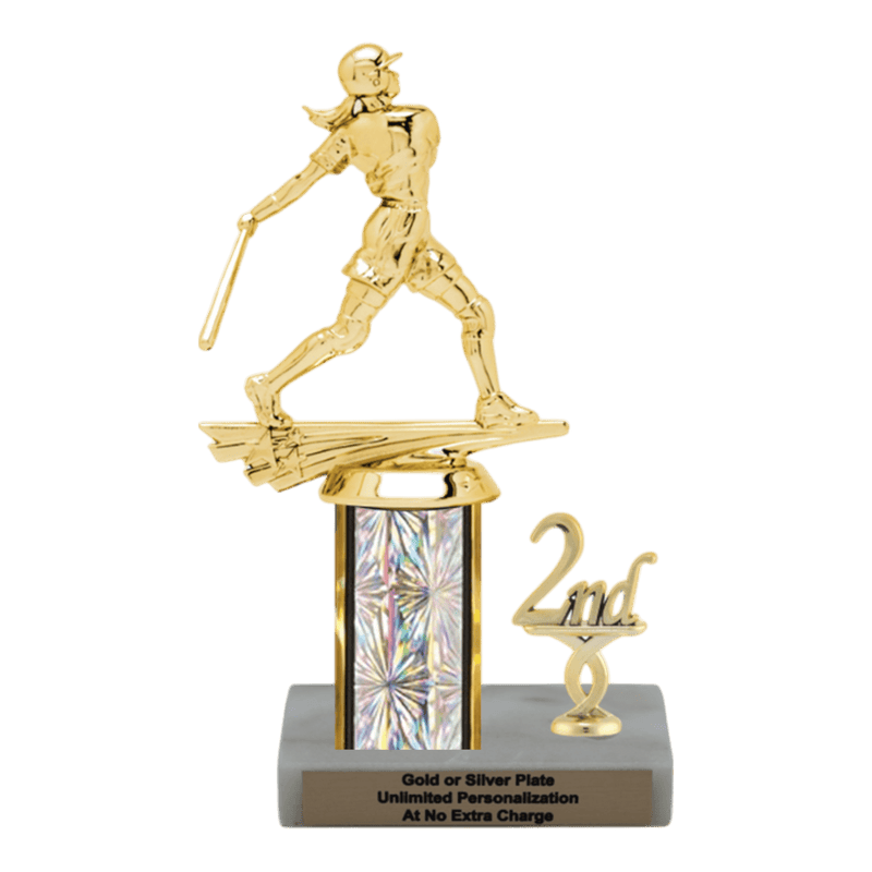 Custom Softball Trophy - Type L Series 36520 - Anderson Trophy Co.