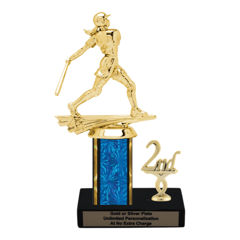 Custom Softball Trophy - Type L Series 36520 - Anderson Trophy Co.