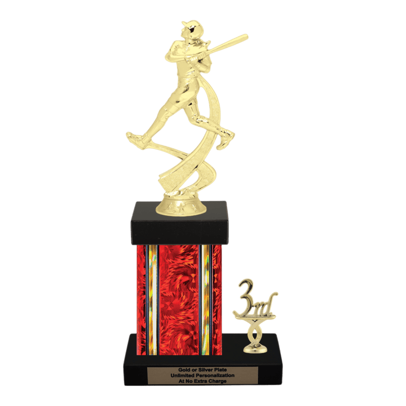 Custom Softball Trophy - Type N Series 2MF4502 - Anderson Trophy Co.