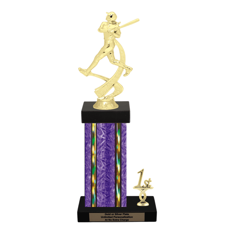 Custom Softball Trophy - Type N Series 2MF4502 - Anderson Trophy Co.