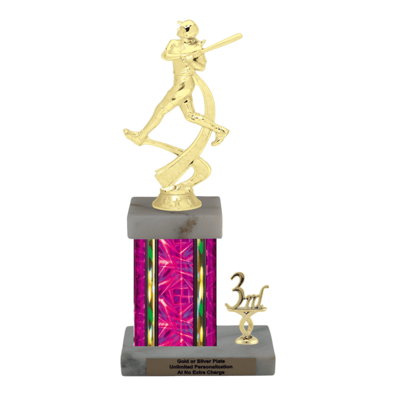 Custom Softball Trophy - Type N Series 2MF4502 - Anderson Trophy Co.