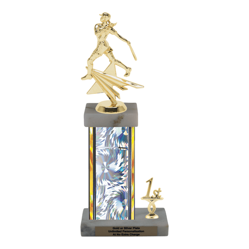 Custom Softball Trophy - Type N Series 32520 - Anderson Trophy Co.