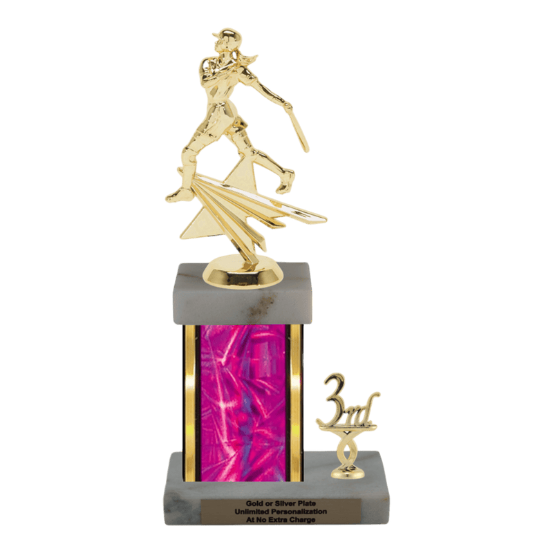 Custom Softball Trophy - Type N Series 32520 - Anderson Trophy Co.