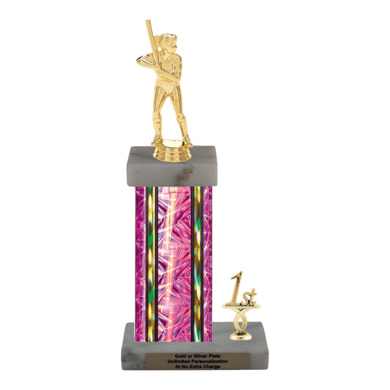 Custom Softball Trophy - Type N Series 3520 - Anderson Trophy Co.