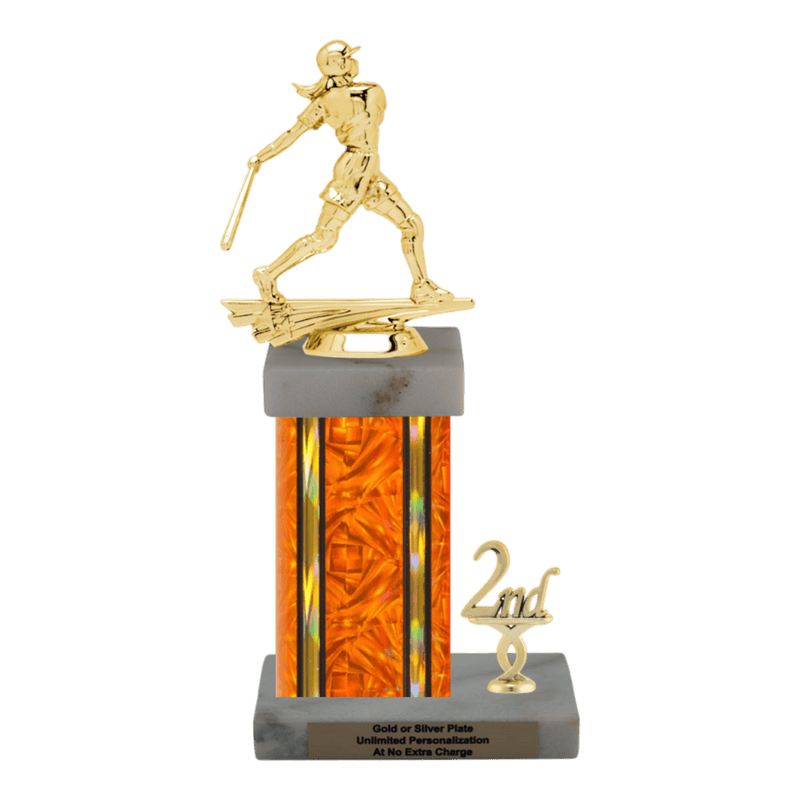 Custom Softball Trophy - Type N Series 36520 - Anderson Trophy Co.