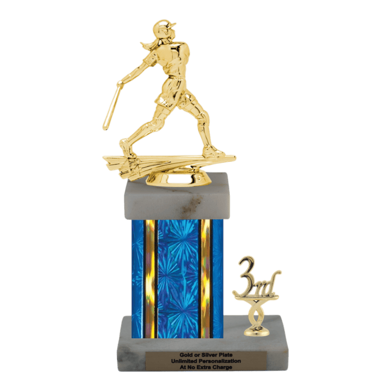 Custom Softball Trophy - Type N Series 36520 - Anderson Trophy Co.