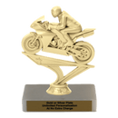 Custom Sport Bike Motorcycle Trophy - Type A Series 2MF4315 - Anderson Trophy Co.