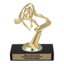 Custom Starting Block Swim Trophy - Type A Series 35212 - Anderson Trophy Co.