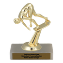 Custom Starting Block Swim Trophy - Type A Series 35212 - Anderson Trophy Co.