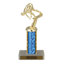 Custom Starting Block Swim Trophy - Type C Series 35212 - Anderson Trophy Co.