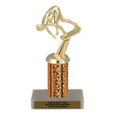 Custom Starting Block Swim Trophy - Type C Series 35212 - Anderson Trophy Co.