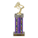 Custom Starting Block Swim Trophy - Type F Series 35212 - Anderson Trophy Co.