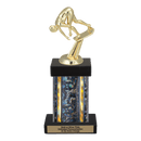 Custom Starting Block Swim Trophy - Type F Series 35212 - Anderson Trophy Co.