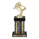 Custom Starting Block Swim Trophy - Type F Series 35212 - Anderson Trophy Co.