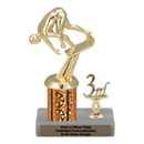 Custom Starting Block Swim Trophy - Type L Series 35212 - Anderson Trophy Co.