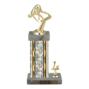 Custom Starting Block Swim Trophy - Type N Series 35212 - Anderson Trophy Co.