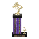 Custom Starting Block Swim Trophy - Type N Series 35212 - Anderson Trophy Co.