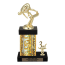 Custom Starting Block Swim Trophy - Type N Series 35212 - Anderson Trophy Co.
