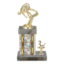 Custom Starting Block Swim Trophy - Type N Series 35212 - Anderson Trophy Co.