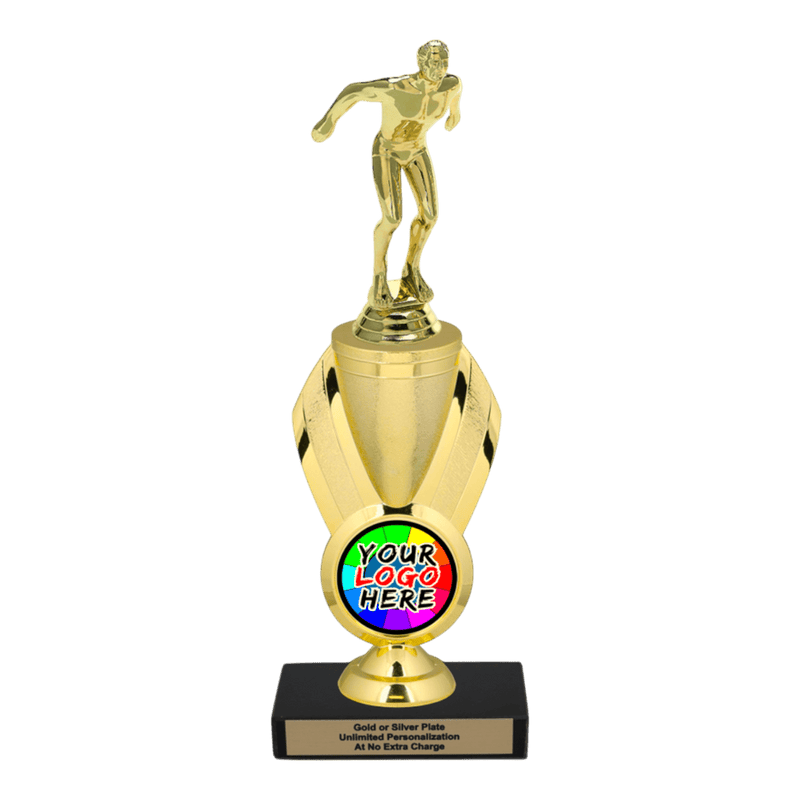 Custom Swim Trophy - Type B Series 3612/342655 - Anderson Trophy Co.