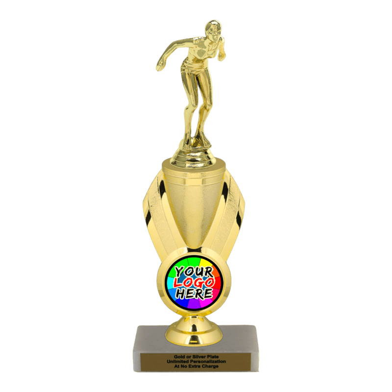 Custom Swim Trophy - Type B Series 3612/342655 - Anderson Trophy Co.