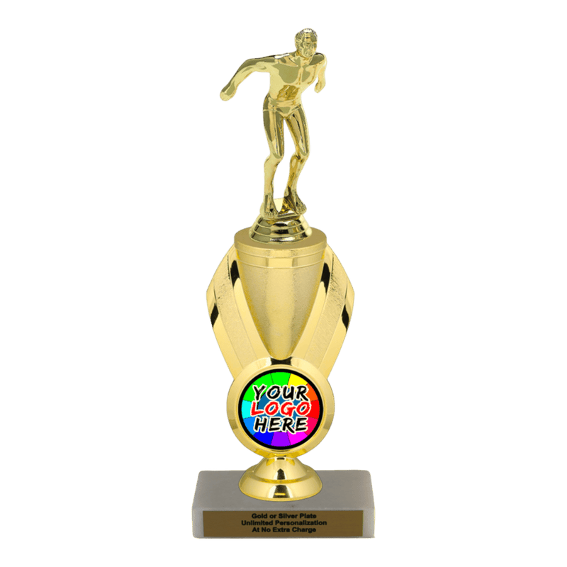 Custom Swim Trophy - Type B Series 3612/342655 - Anderson Trophy Co.