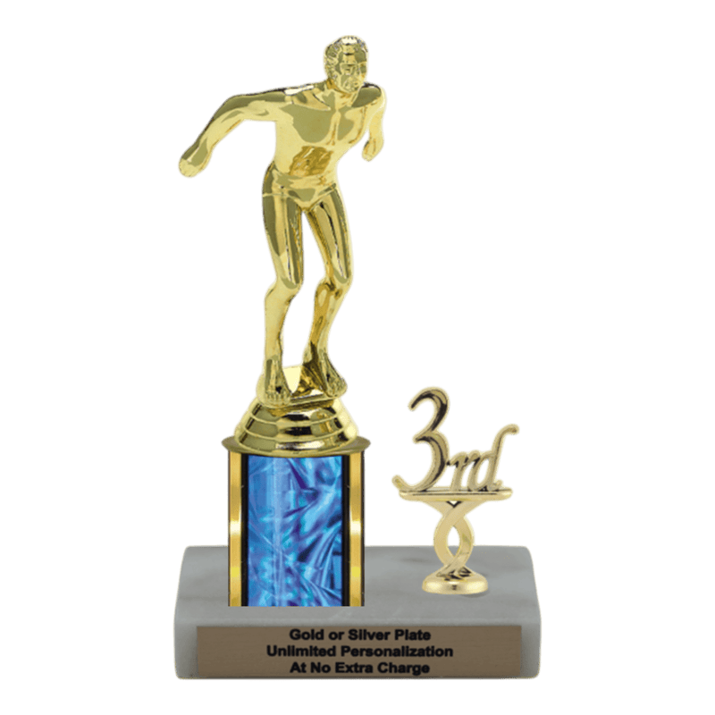 Custom Swim Trophy - Type L Series 3612 - Anderson Trophy Co.