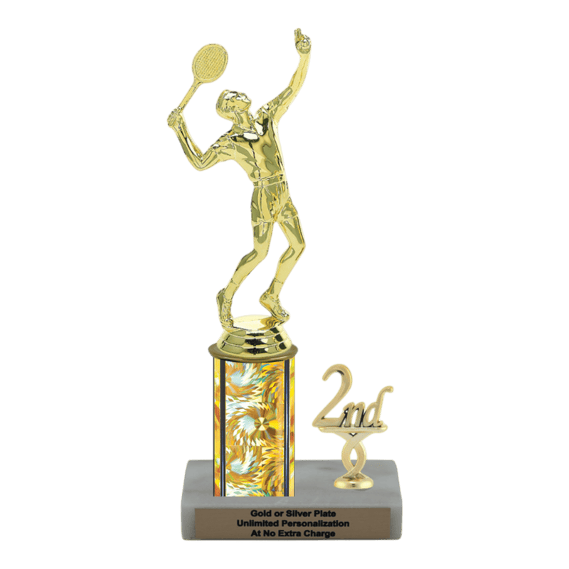 Custom Tennis Trophy - Type L Series 3614 - Anderson Trophy Co.