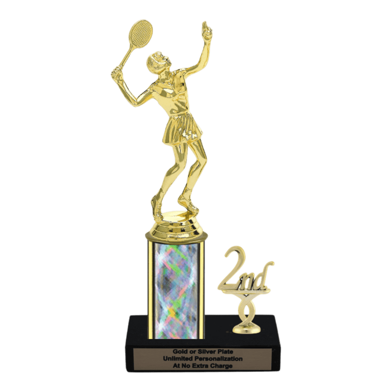 Custom Tennis Trophy - Type L Series 3614 - Anderson Trophy Co.