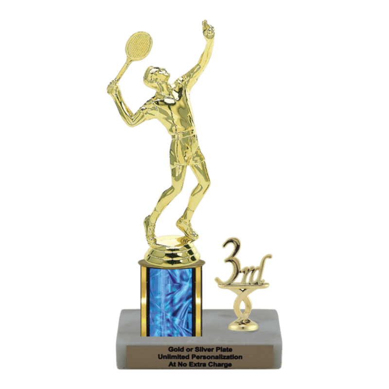 Custom Tennis Trophy - Type L Series 3614 - Anderson Trophy Co.