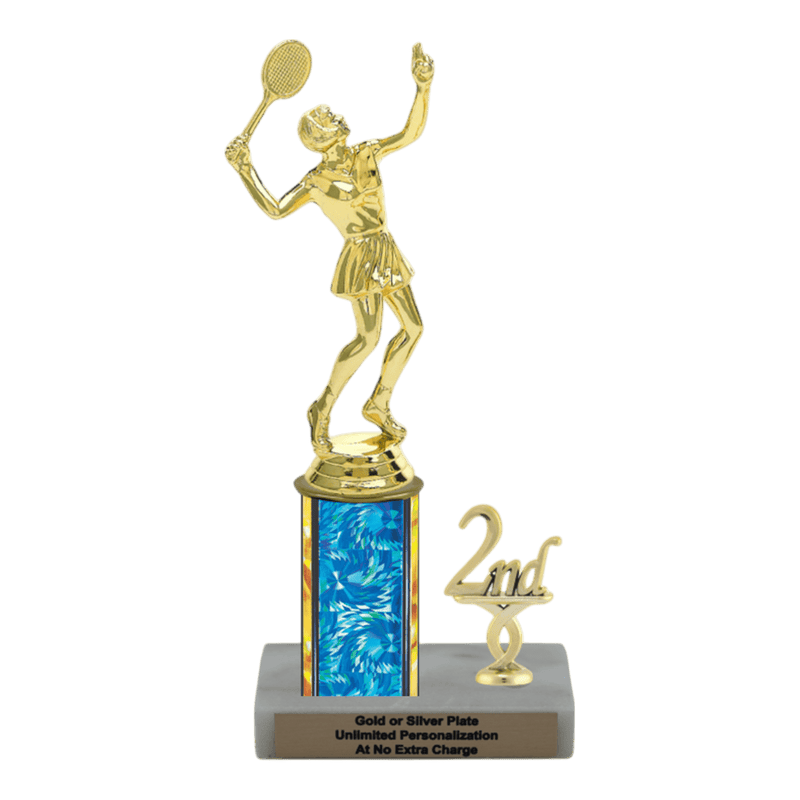 Custom Tennis Trophy - Type L Series 3614 - Anderson Trophy Co.