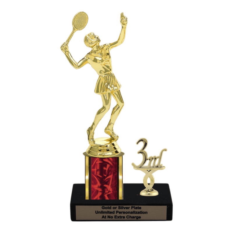 Custom Tennis Trophy - Type L Series 3614 - Anderson Trophy Co.