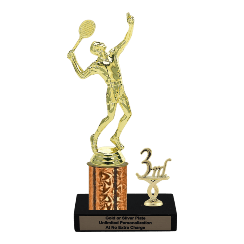 Custom Tennis Trophy - Type L Series 3614 - Anderson Trophy Co.