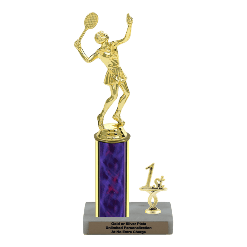 Custom Tennis Trophy - Type L Series 3614 - Anderson Trophy Co.