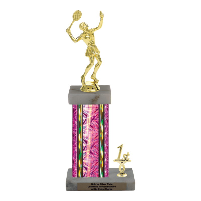 Custom Tennis Trophy - Type N Series 3614 - Anderson Trophy Co.