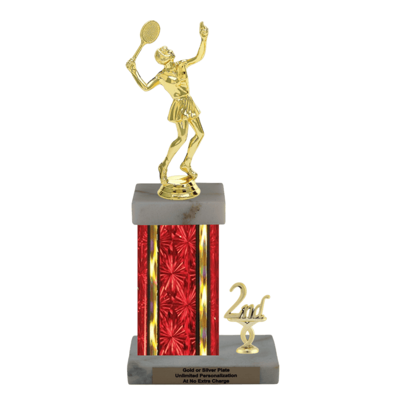 Custom Tennis Trophy - Type N Series 3614 - Anderson Trophy Co.