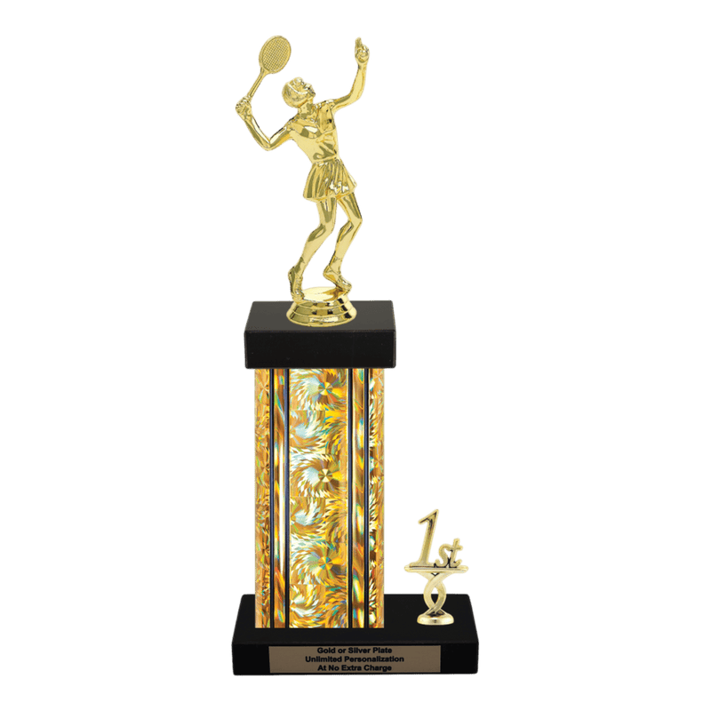 Custom Tennis Trophy - Type N Series 3614 - Anderson Trophy Co.