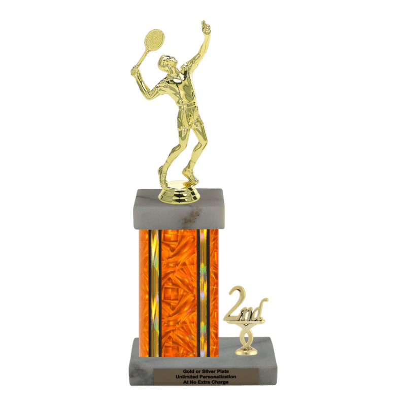 Custom Tennis Trophy - Type N Series 3614 - Anderson Trophy Co.