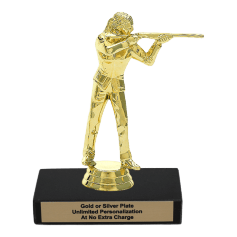 Custom Trapshooting Trophy - Type A Series 3543 - Anderson Trophy Co.