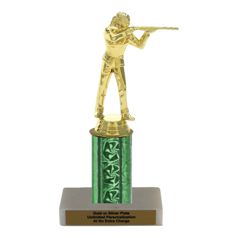 Custom Trapshooting Trophy - Type C Series 3543 - Anderson Trophy Co.