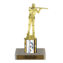 Custom Trapshooting Trophy - Type C Series 3543 - Anderson Trophy Co.