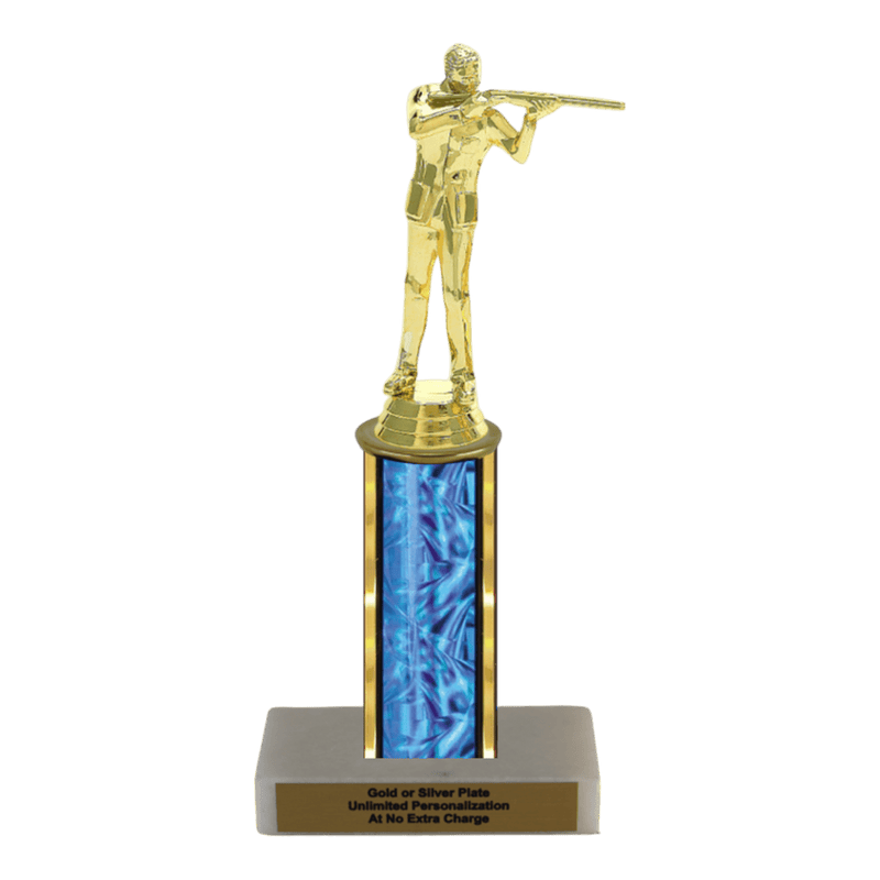 Custom Trapshooting Trophy - Type C Series 3543 - Anderson Trophy Co.