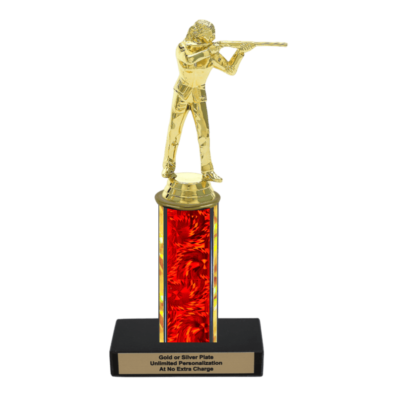 Custom Trapshooting Trophy - Type C Series 3543 - Anderson Trophy Co.