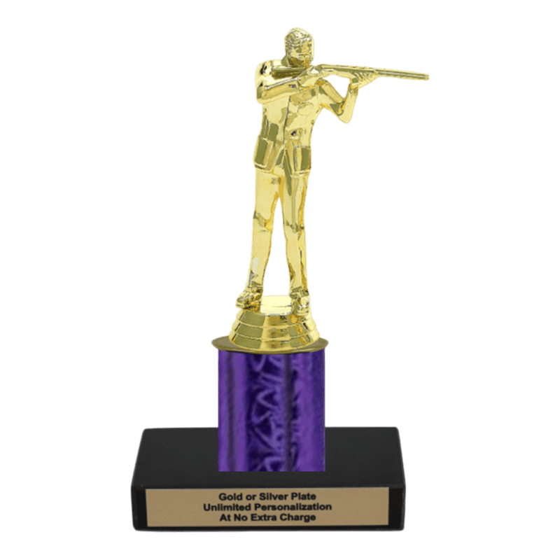 Custom Trapshooting Trophy - Type C Series 3543 - Anderson Trophy Co.